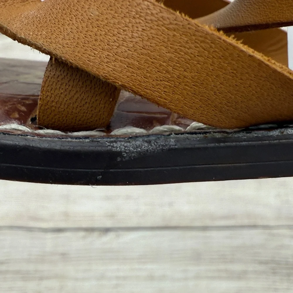 Sam Edelman Brown Strappy Sandals - Picture 6 of 8